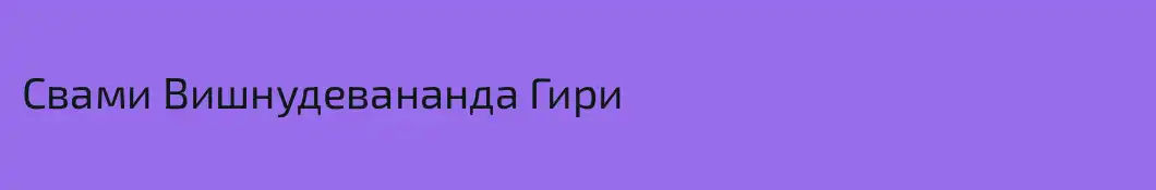 Свами Вишнудевананда Гири